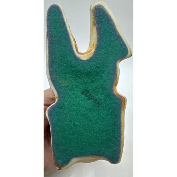 Vintage Japan MCM Pottery Ceramic Giraffe Figurine Kitschy Bug Eyed - Picture 8 of 8